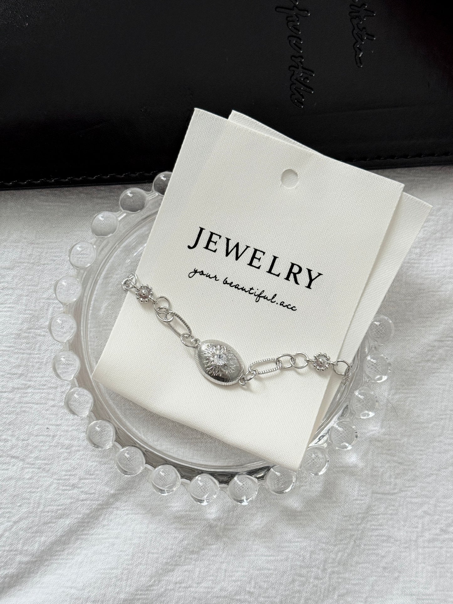Sterling Silver 925 Apollo Sun Zirconia Bracelet