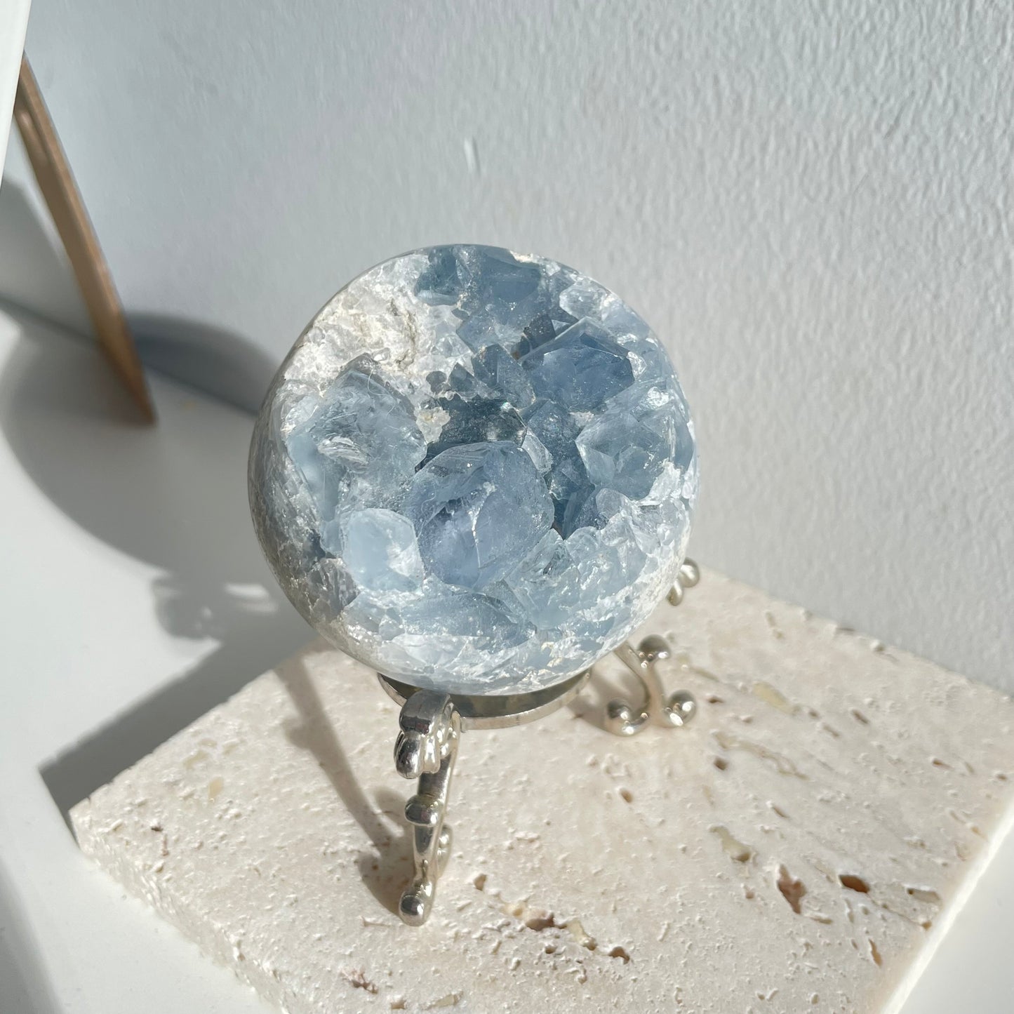 Celestite Cluster Sphere