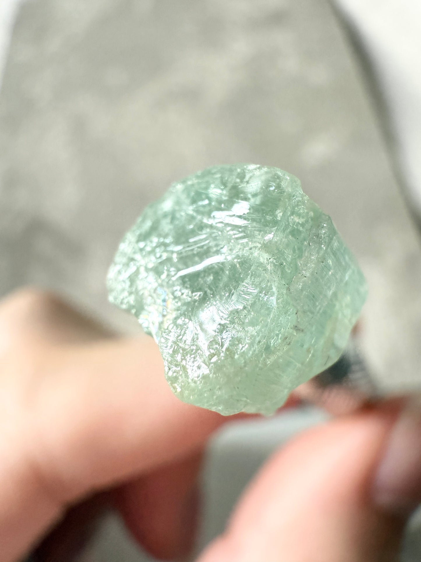 Raw Aquamarine 9.5ct Rough Gemstone 1.9 grams Specimen