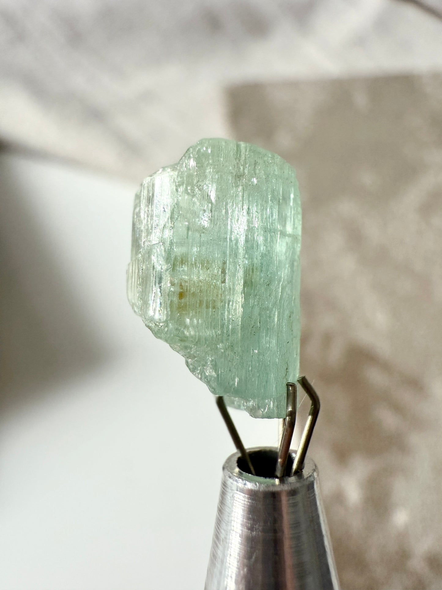 Raw Aquamarine 9.5ct Rough Gemstone 1.9 grams Specimen