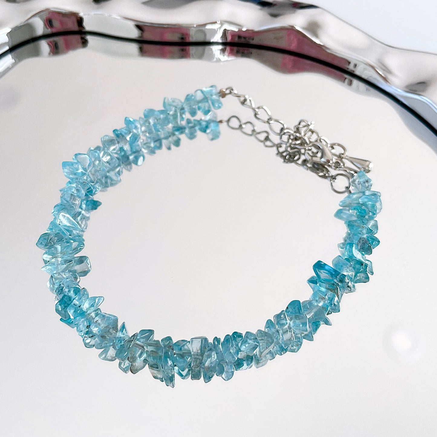 Blue Apatite Bracelet 磷灰石