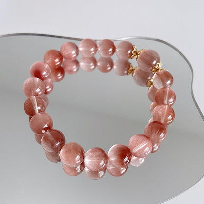 Pink Rabbit Hair Rutilated Quartz