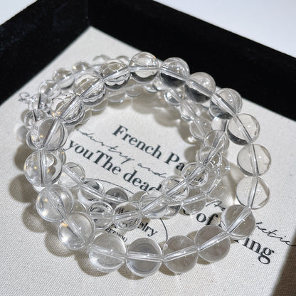 Brazil Clear Quartz Beaded Bracelet