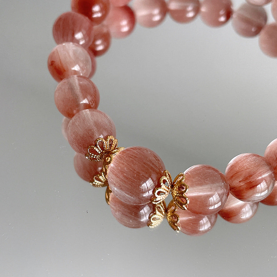 Pink Rabbit Hair Rutilated Quartz