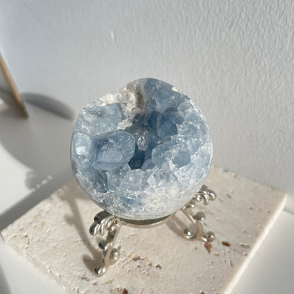 Celestite Cluster Sphere