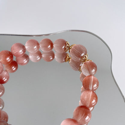 Pink Rabbit Hair Rutilated Quartz