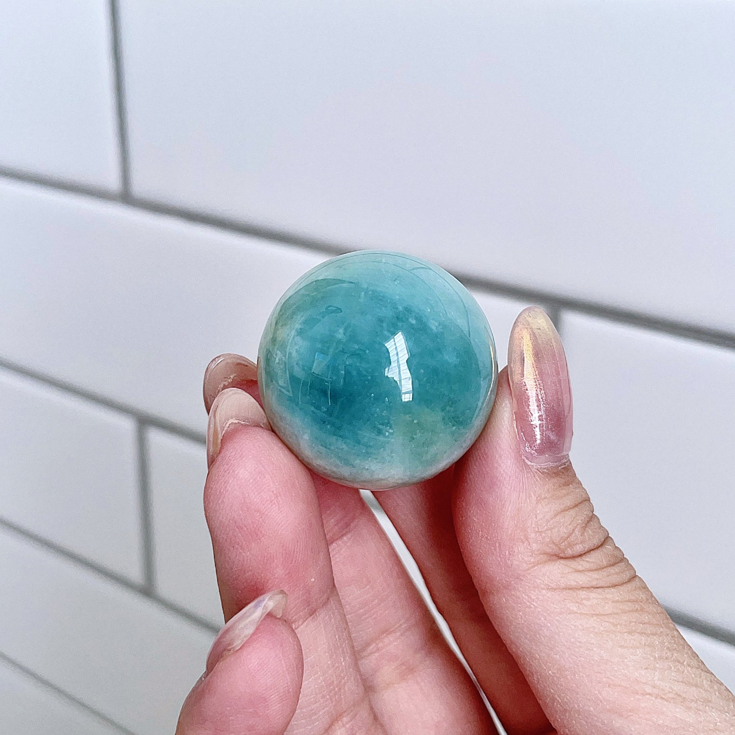 Aquamarine Sphere