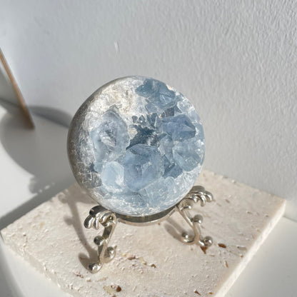 Celestite Cluster Sphere