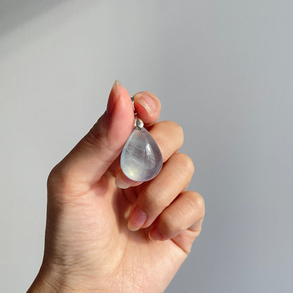 Aquamarine Pear Shaped Pendant