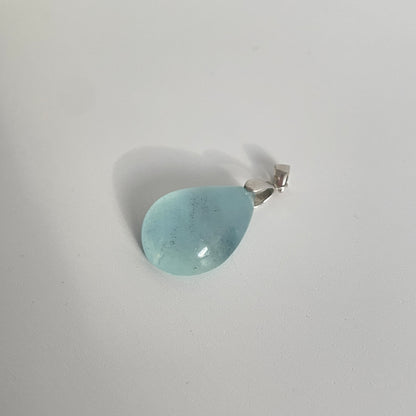 Aquamarine Pear Shaped Pendant
