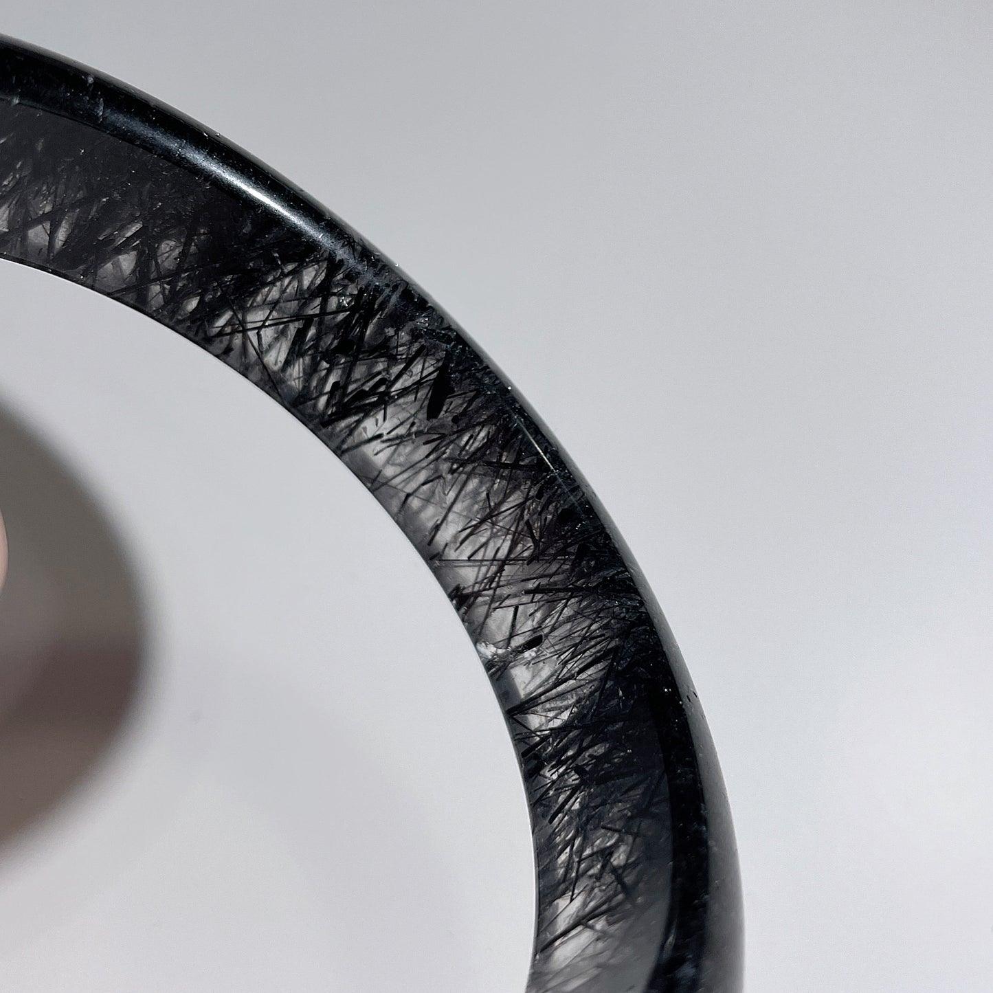 Black Rutile Bangle