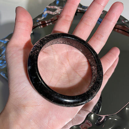 Black Rutile Bangle