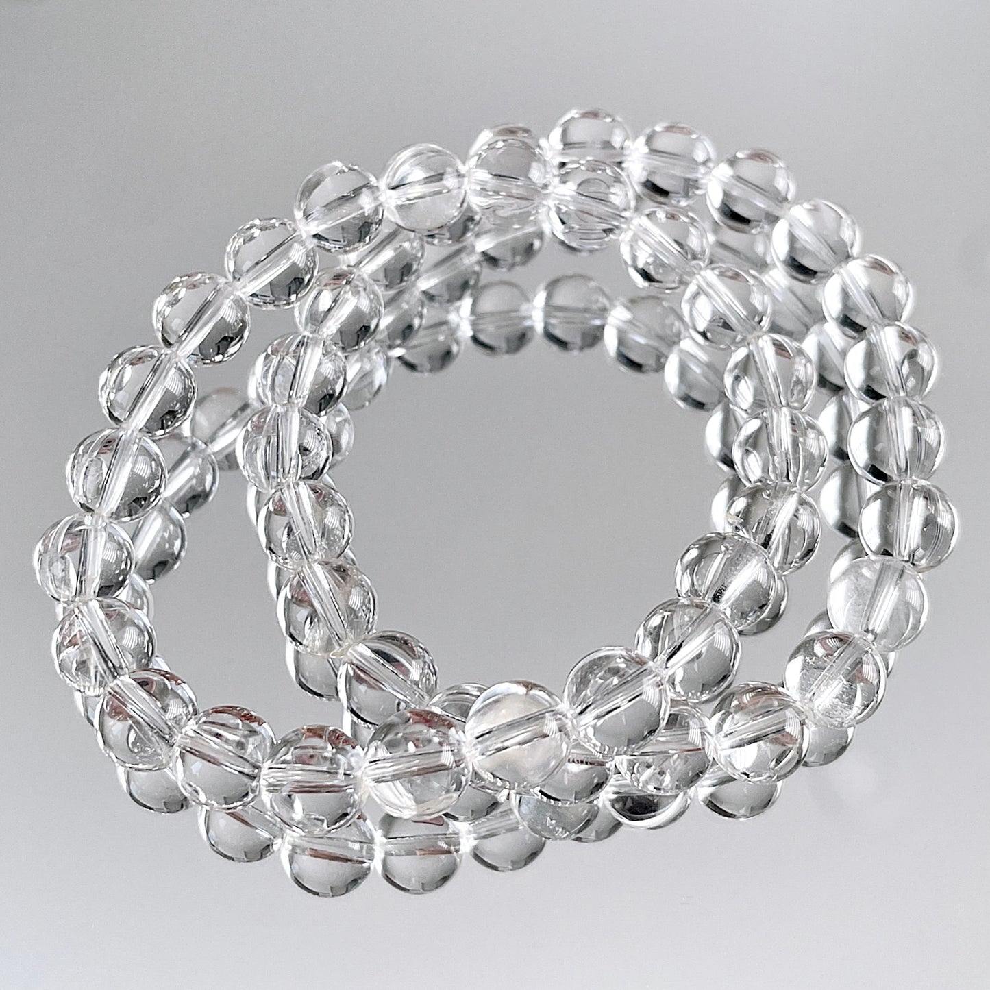 Brazil Clear Quartz Beaded Bracelet