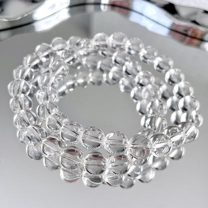 Brazil Clear Quartz Beaded Bracelet