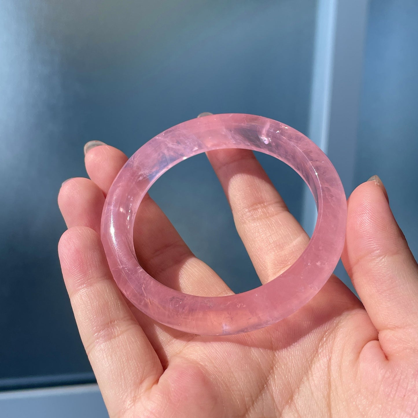 Rose Quartz Love Caring Flash Bangle