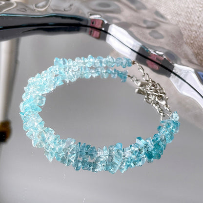 Blue Apatite Bracelet 磷灰石