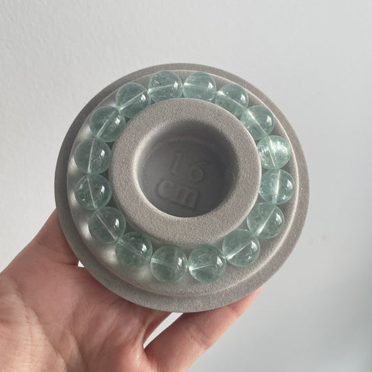 綠薄荷海藍寶石珠手鍊