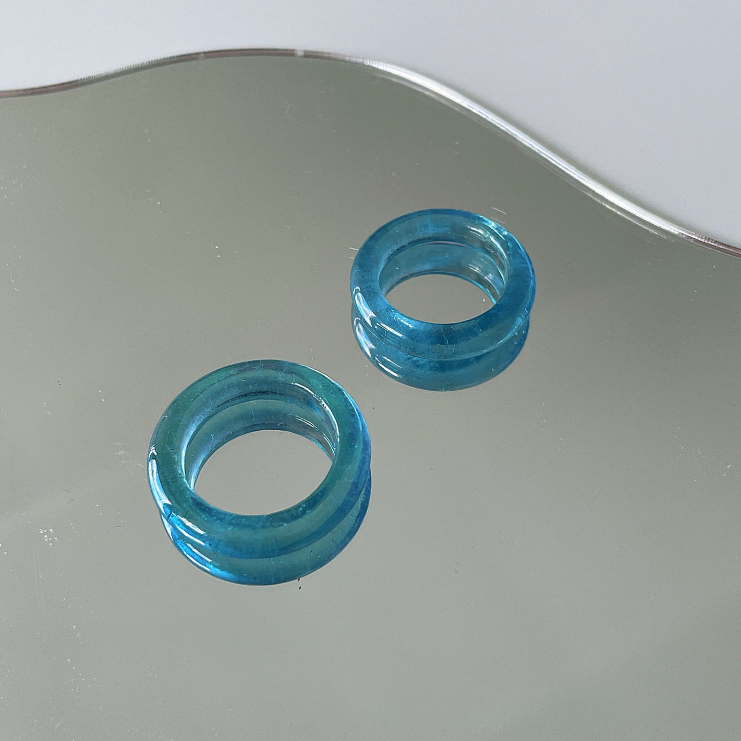 Aquamarine Ring Bangle